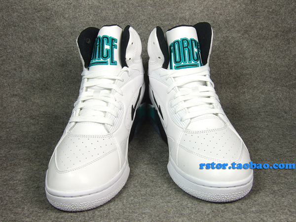 Nike Air Force 180 Mid White Blue Emerald 3