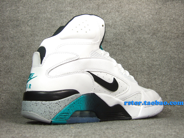 Nike Air Force 180 Mid White Blue Emerald 5