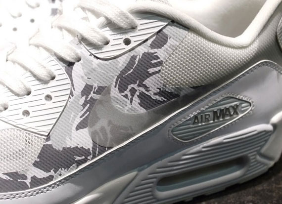 Nike Air Max 90 Premium "USATF" - White Camo