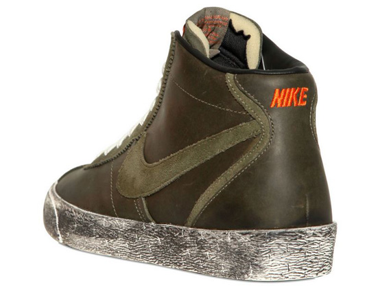 Nike Bruin Mid Prm Vintage Leather Olive 1