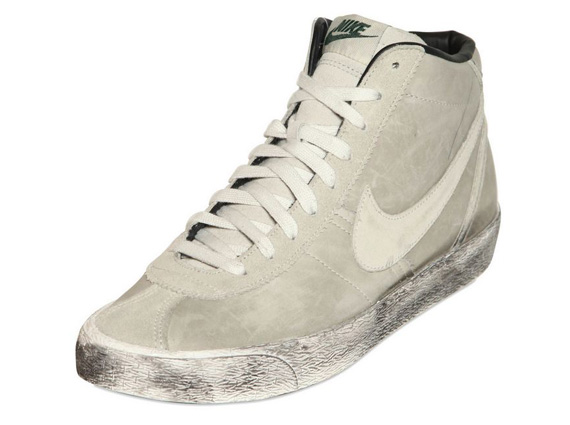 Nike Bruin Mid Prm Vintage Leather White 3