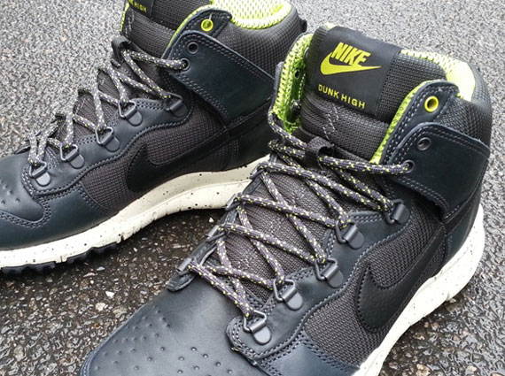 Nike Dunk High Oms Anthracite Atomic Green