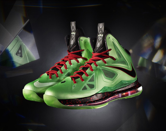 Nike LeBron X Cutting Jade