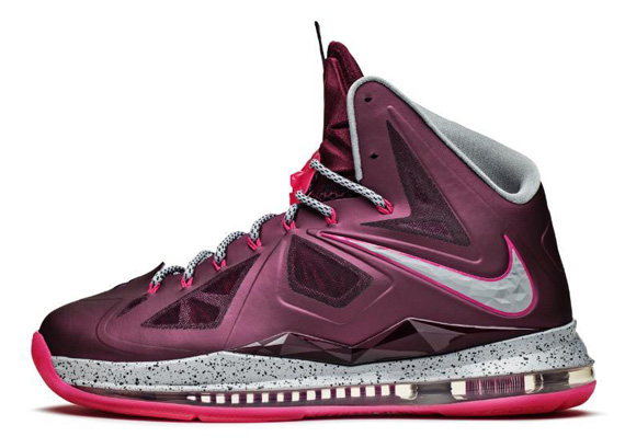 Nike Lebron X Sport Pack Fireberry Metallic Gold