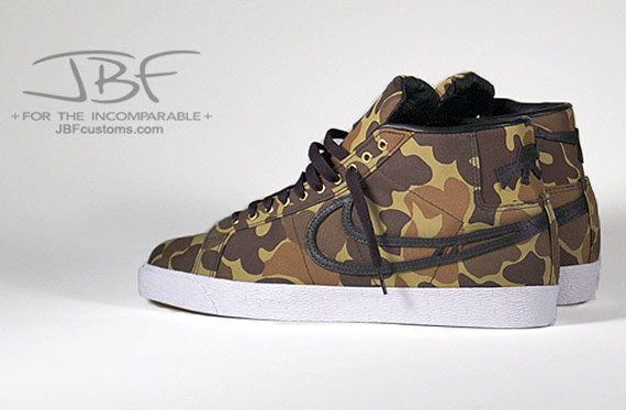 Nike Sb Blazer Camo Customs By Jbf 4