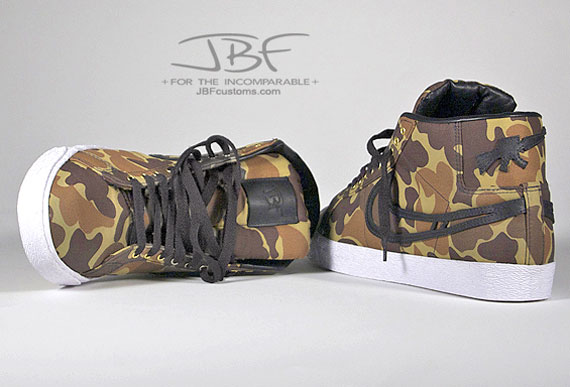 Nike Sb Blazer Camo Customs By Jbf 7