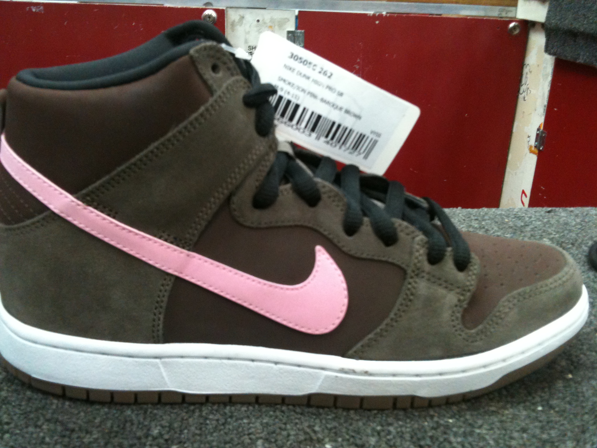 Nike Sb Dunk High Smoke Ion Pink