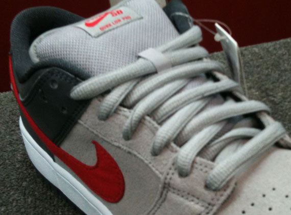 Nike Sb Dunk Low Black Grey Red 1