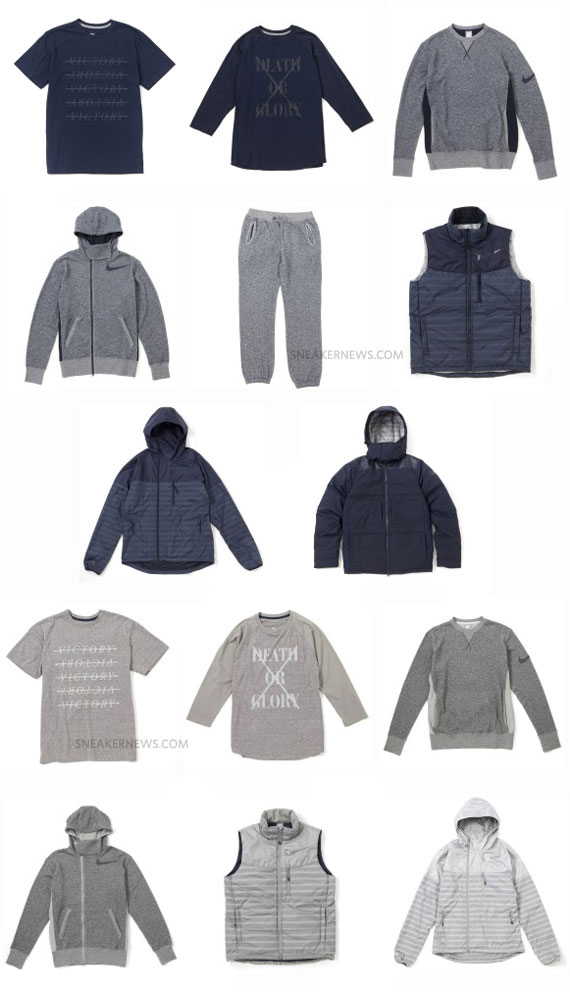 Nike Sportswear Grey Navy Collection 10