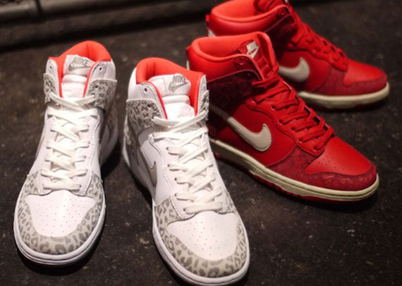 Nike Wmns Dunk Hi Skinny Leopard Pack