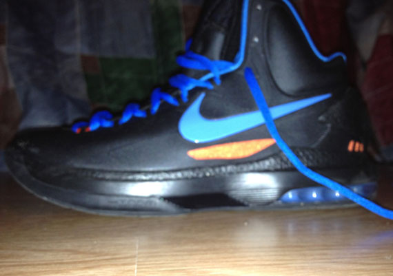 Nike Zoom Kd V Black Blue Orange 1