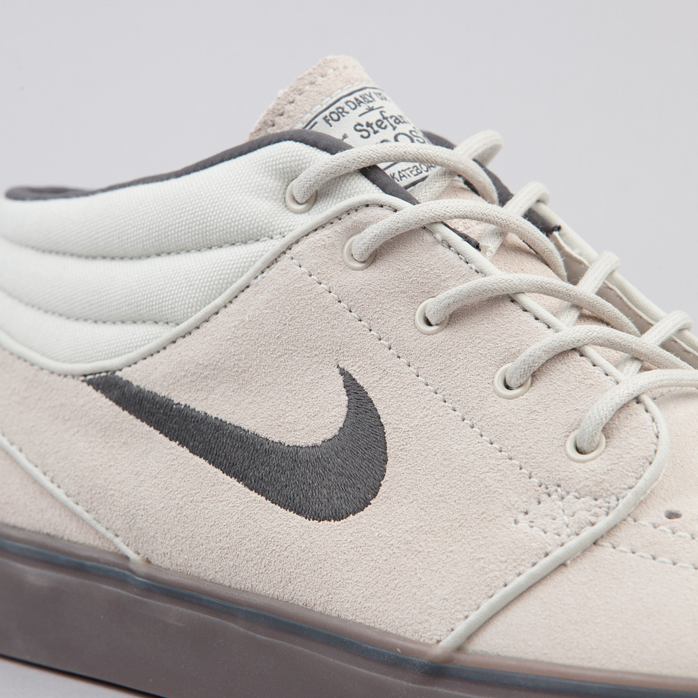 Nike Zoom Stefan Janoski Mid Light Bone Anthracite Gum 6