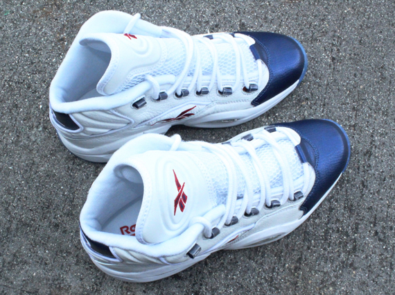 Reebok Question - White - Pearlized Blue | Arriving at Retailers