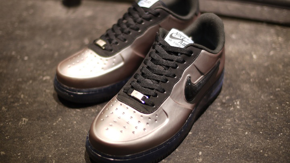 Pewter Nike Air Force 1 Foampoiste Low 01