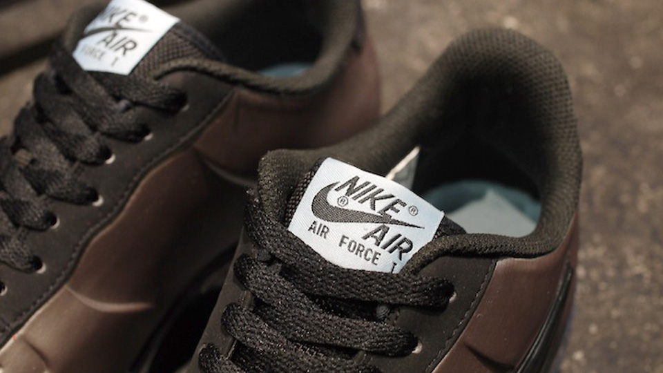 Pewter Nike Air Force 1 Foampoiste Low 03