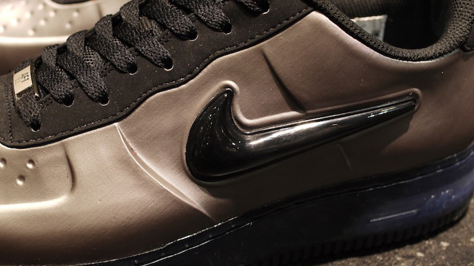 Pewter Nike Air Force 1 Foampoiste Low 04