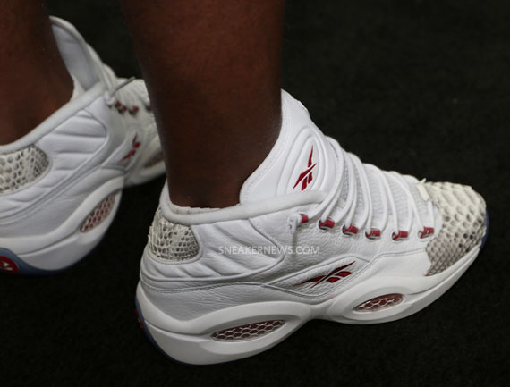 Reebok Question Mid Snakeskin Customs 3