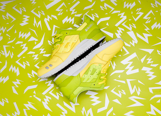 Slam Jam Asics Gel Lyte Iii Buttercup Lime