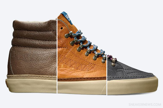 Vans California Sk8-Hi Reissue – Holiday 2012 Colorways