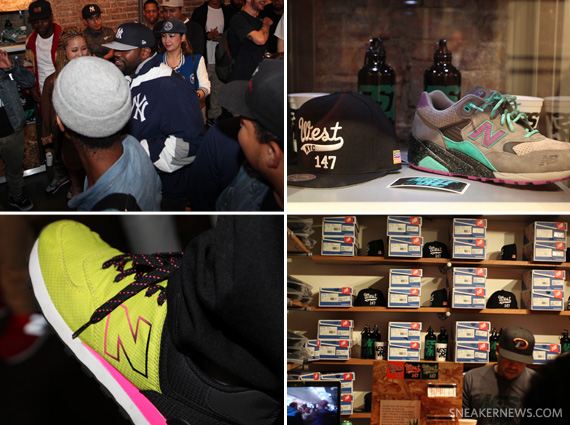 West NYC x New Balance MT580 - In-Store Launch with Raekwon