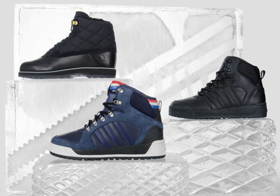 adidas Originals Winter Ball + adi Navvy Quilted Boot