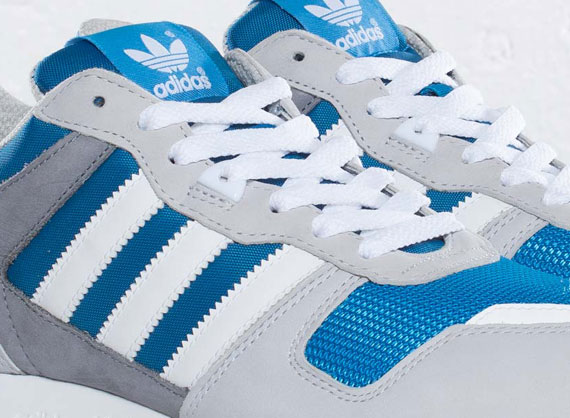 adidas Originals ZX 700 - Pool - White - Clear Grey