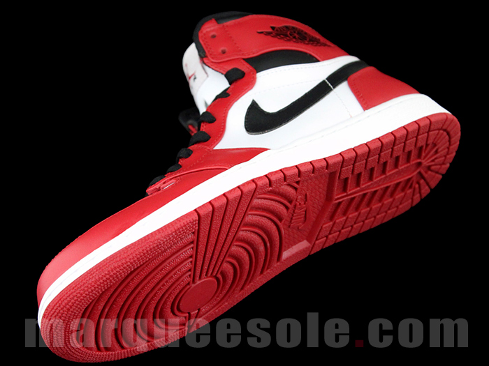 Air Jordan 1 High White Varsity Red Black 03