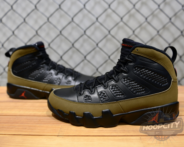 Air Jordan 9 Olive Retro 3