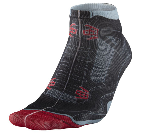 Air Jordan Iv Bred Socks 1