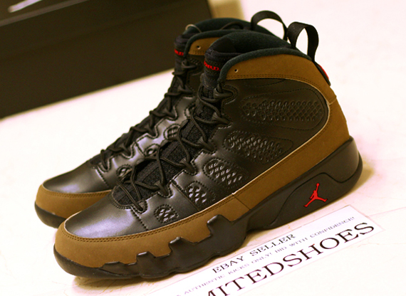 Air Jordan Ix Olive Available Early Ebay 10