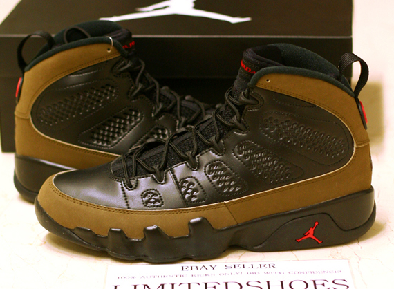 Air Jordan Ix Olive Available Early Ebay 11