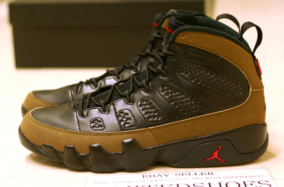 Air Jordan Ix Olive Available Early Ebay 9