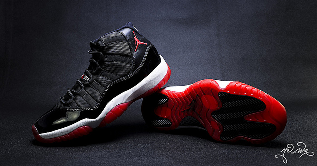 Air Jordan Xi Retro Bred Detailed Images 1