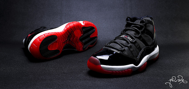 Air Jordan Xi Retro Bred Detailed Images 10