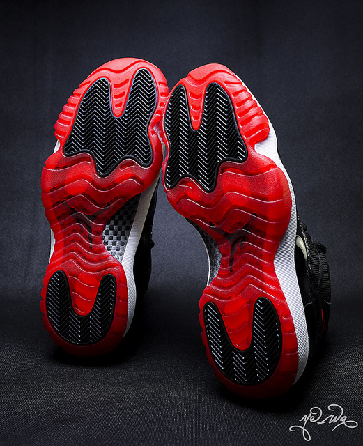 Air Jordan Xi Retro Bred Detailed Images 13