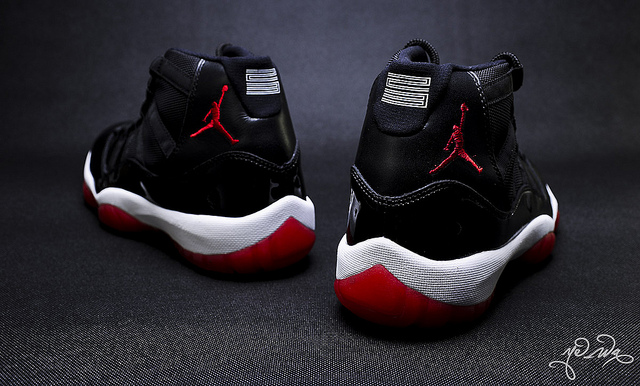 Air Jordan Xi Retro Bred Detailed Images 4