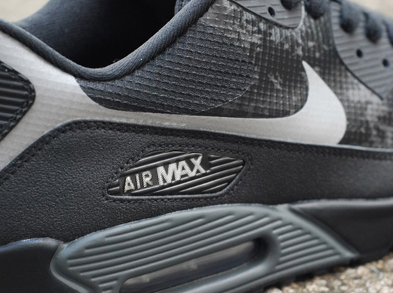 Nike Air Max 90 Hyperfuse - Black - Grey - Reflective