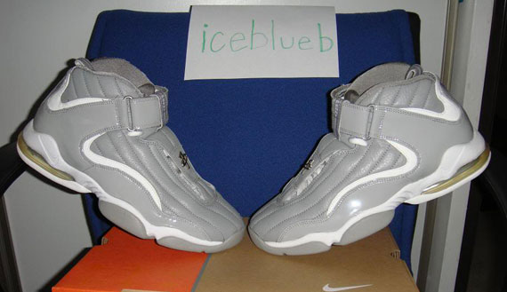 Air Penny Iv Medium Grey White