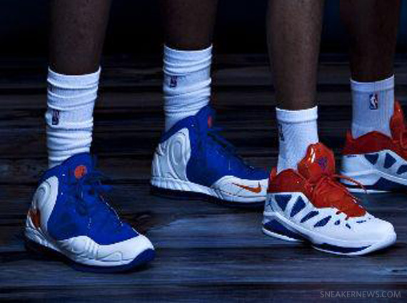 Amare Stoudemire Knicks Hyperposite White Blue 3