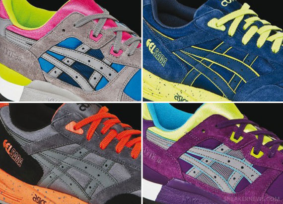 Asics Gel Lyte III + Gel Saga - Spring 2013 Preview