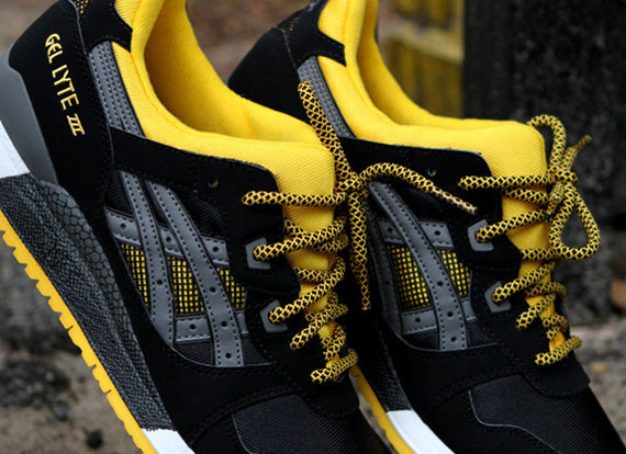 Asics Gel Lyte III - Black - Yellow | KithStrike Release