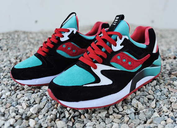 Bait Saucony Grid 9000 Viridian Burner 5