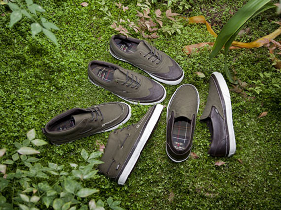 Barbour x Vans California Collection