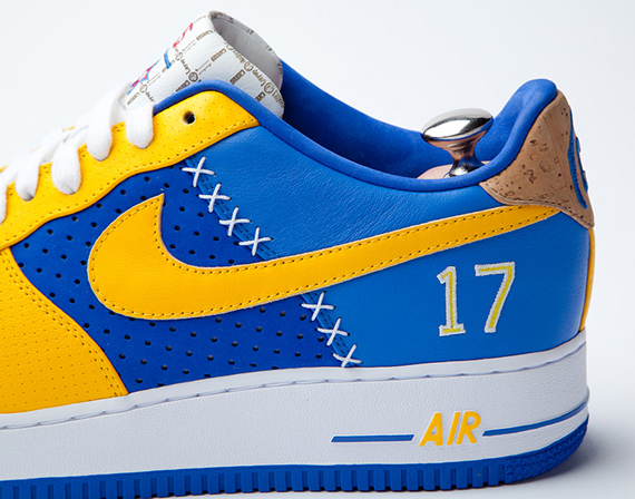 Nike Air Force 1 Bespoke “Chris Mullin” by Layupshot