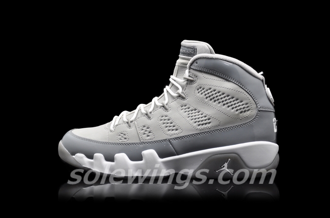 Cool Grey Air Jordan 9 New Images 2