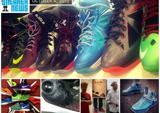 Sneaker News Daily Rewind: October 4, 2012