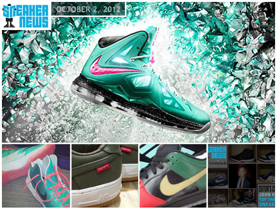 Sneaker News Daily Rewind - October 3, 2012