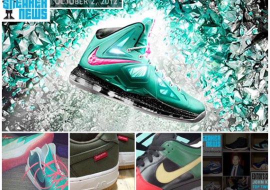 Sneaker News Daily Rewind – October 3, 2012