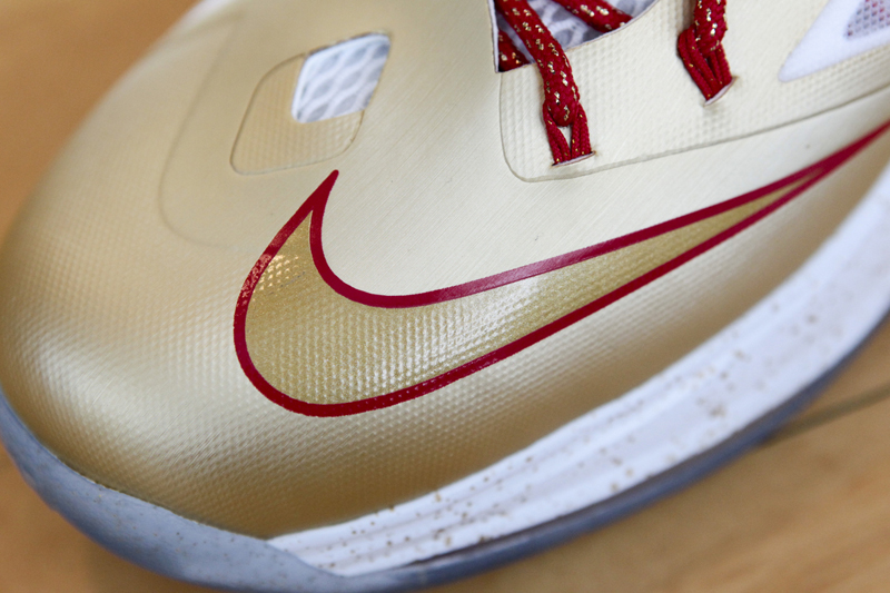 Nike LeBron X - Gold "MVP/Champ" PE