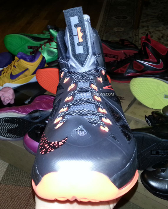 Grey Orange Lebron X 0